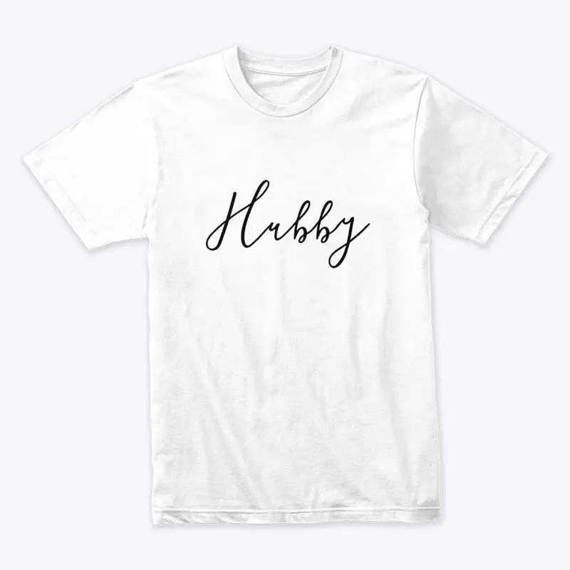 HUBBY I HUSBAND T-SHIRT FOR MEN