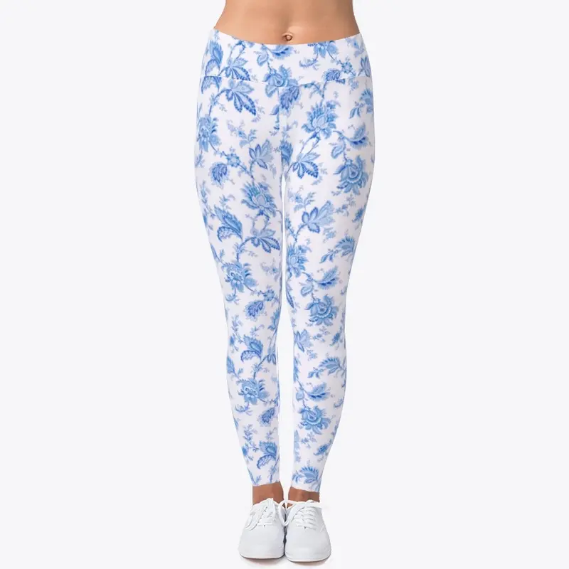 Women Flower Leggings